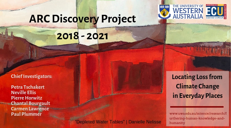 abstract painting on canvas created by artist danielle nelisse and adopted by University of Western Australia