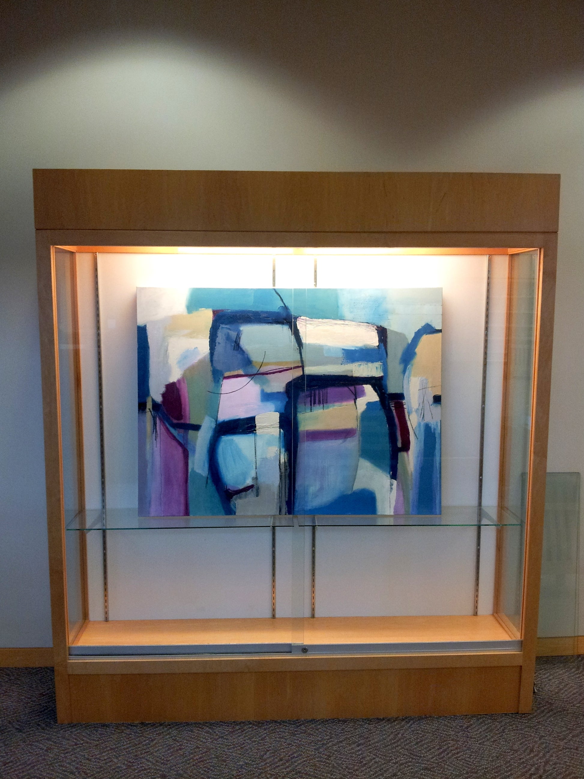 abstract painting on canvas created by artist danielle nelisse