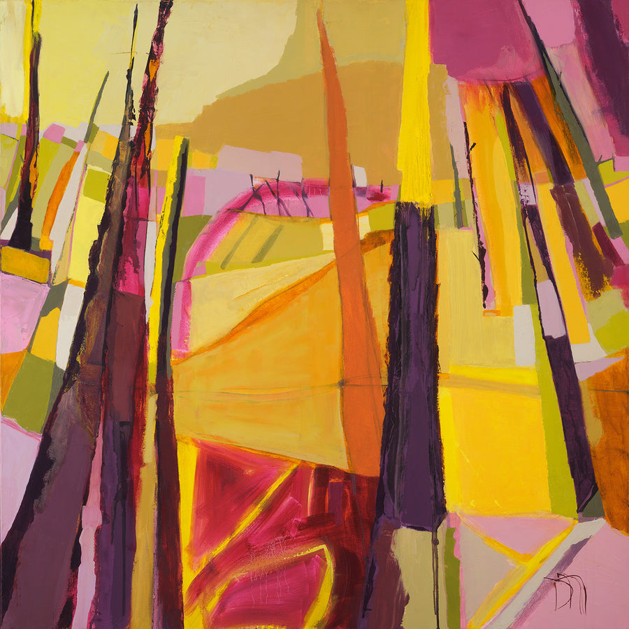 Midsummer Wildfires Painting